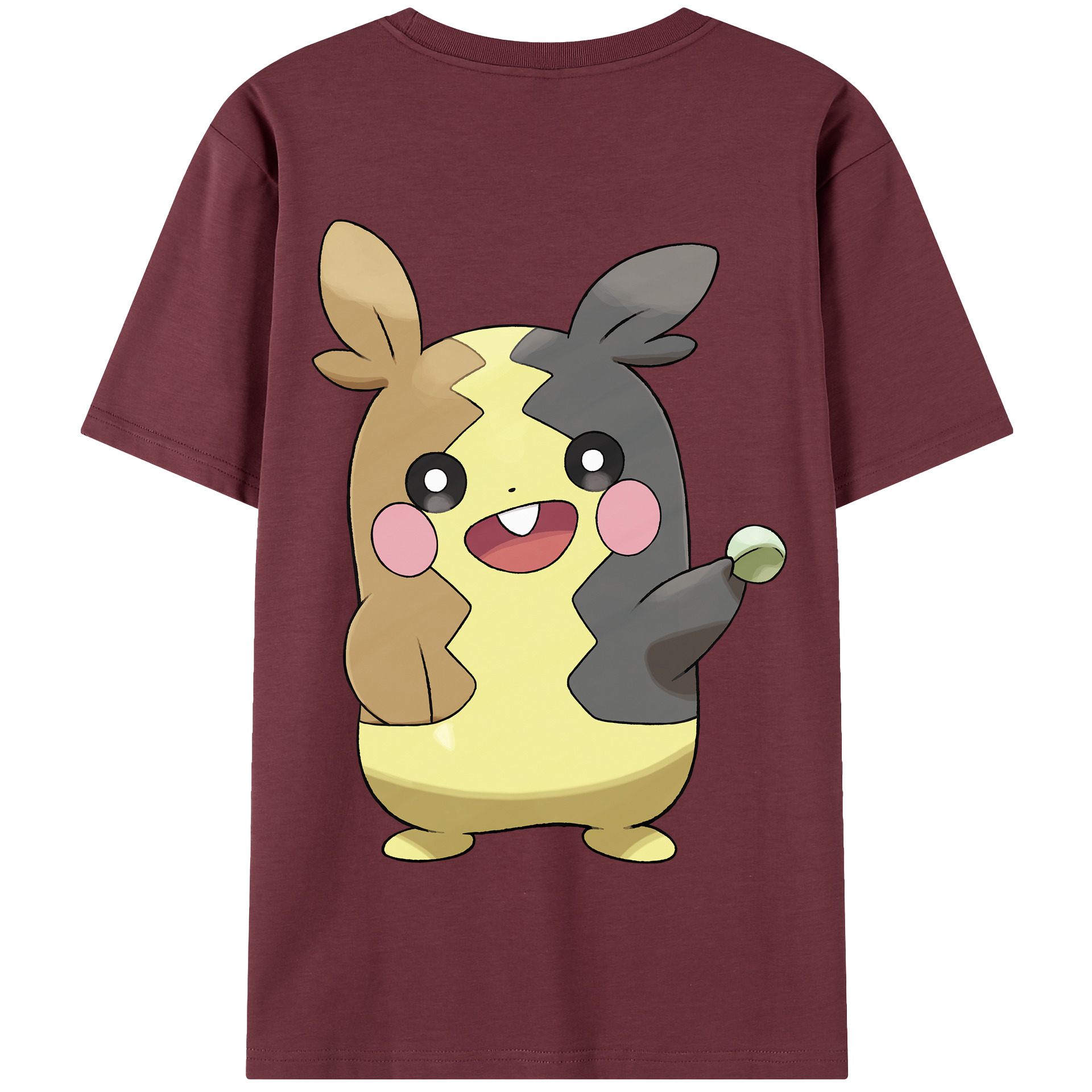 （画像用） ポケットモンスター Pokémon 綿100％半袖Tシャツ（背面プリント）